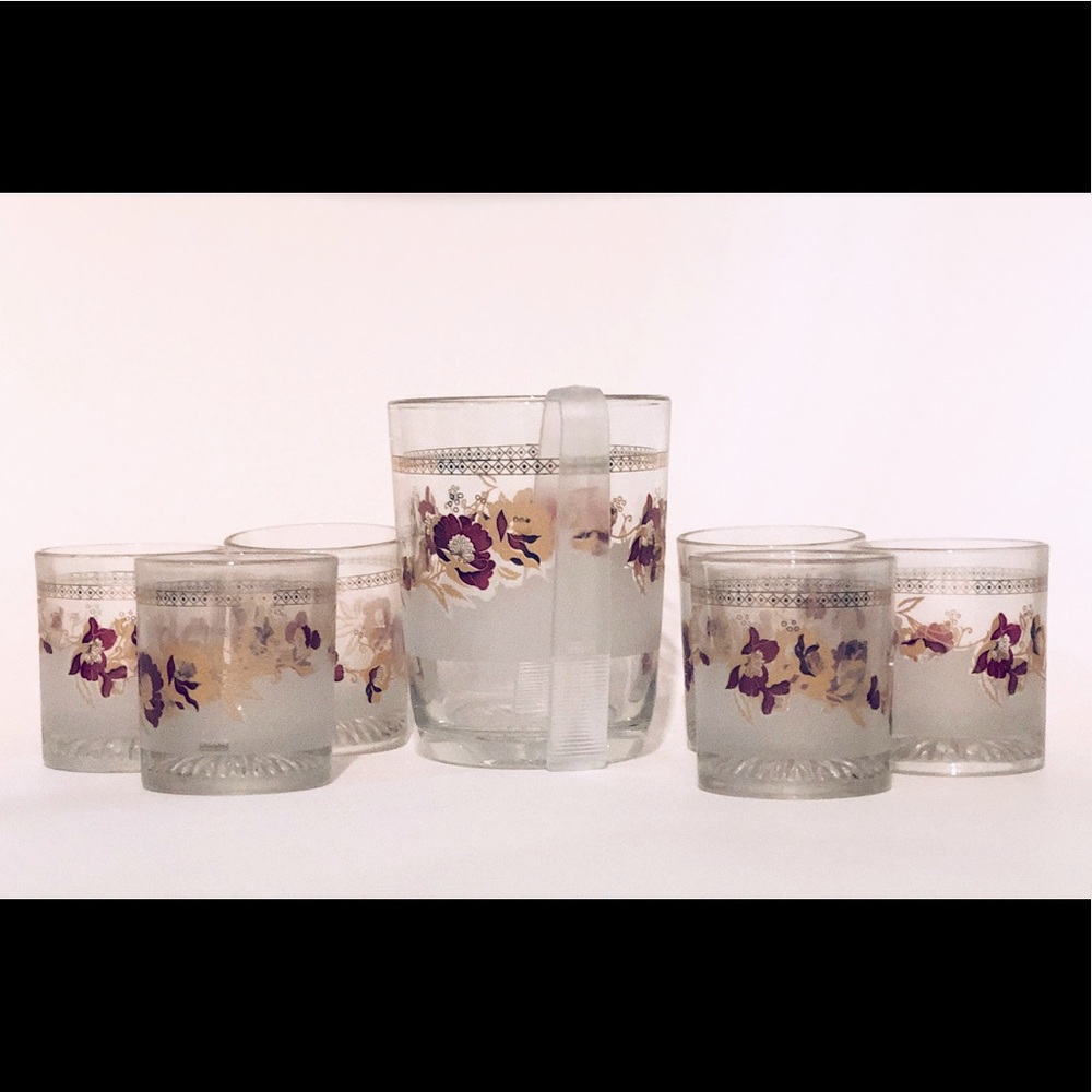 Vintage glassware